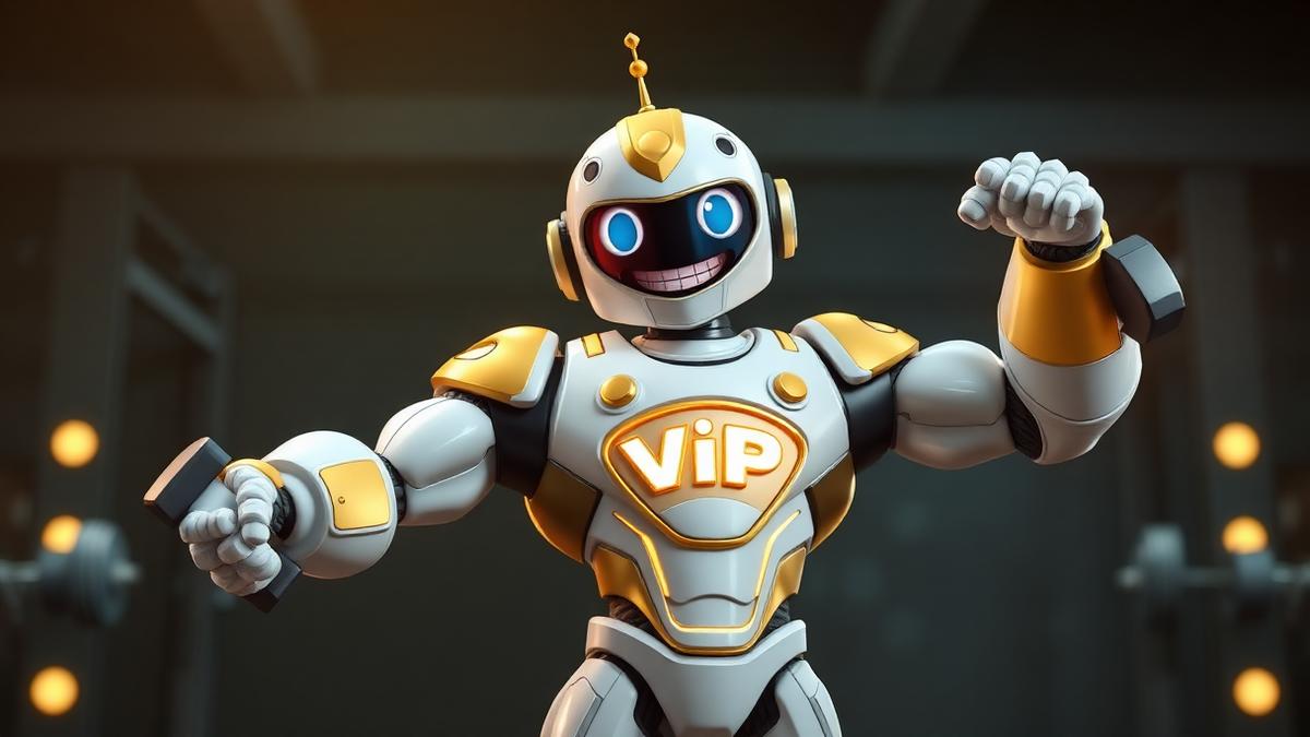 Beast Mode slot artwork with VIP Crypto Casino mascot
