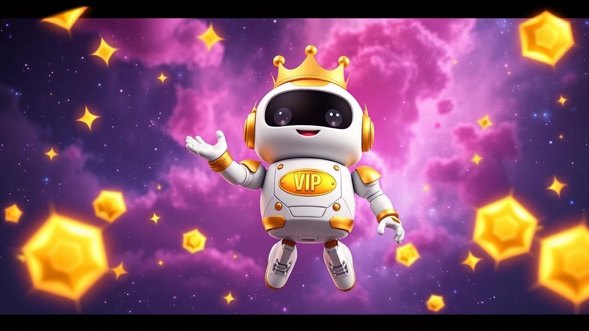 Starlight Princess slot artwork with VIP Crypto Casino mascot